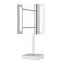 Paros Cosmetic Mirror with Lighting Aluminium Chrome 1