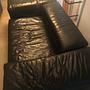 Brigadier Sofa 2-Sitzer Leder Schwarz 3