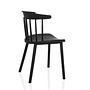 ARTIFO RIB Dining chair Plastic Black 8