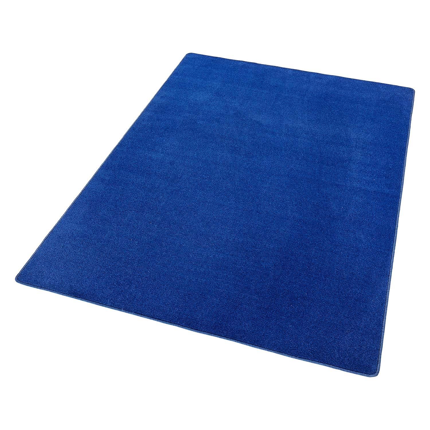 Kurzflorteppich Fancy Dunkelblau 3