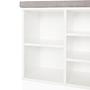 ESTHA 10 Shoe Rack White 2