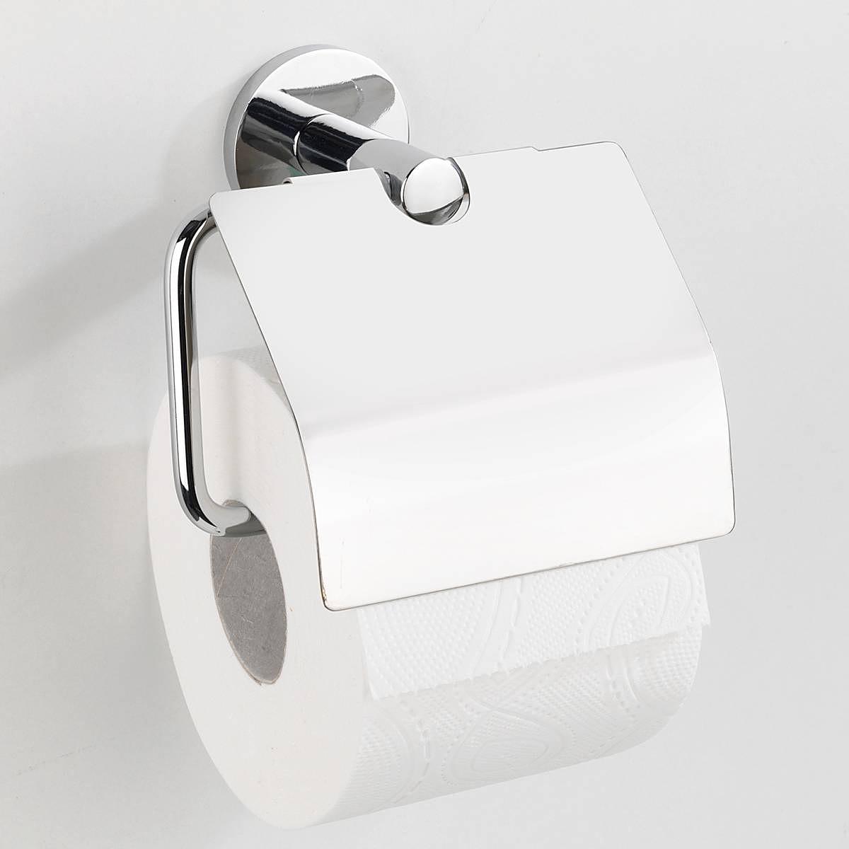 Isera Toilet paper holder zinc die-cast chrome silver 2
