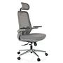 GAREMA Bürostuhl Stoff Grau 5