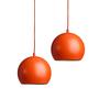 Ball Pendelleuchte Orange Ø18cm 0