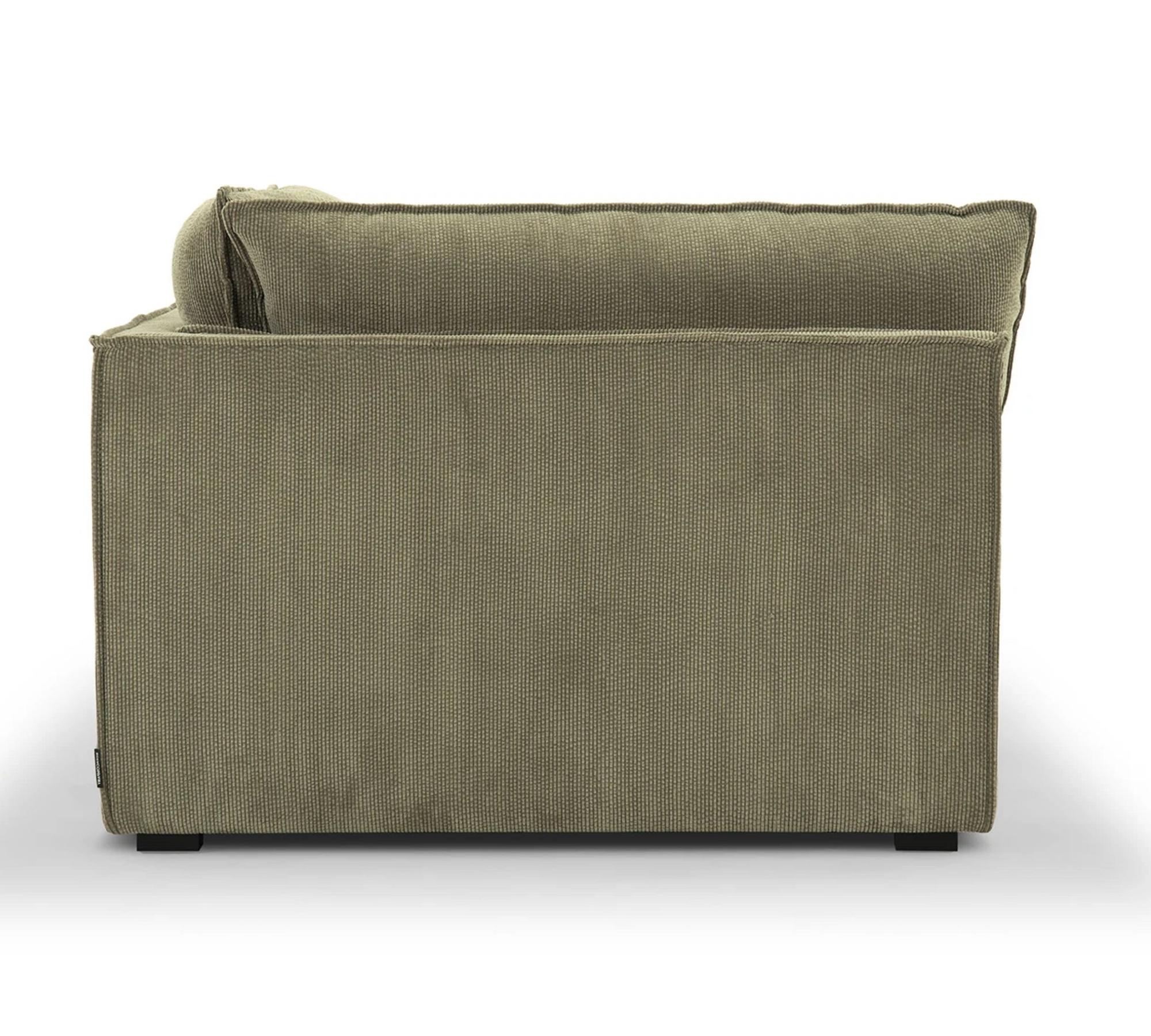 Daphne 1-Sitzer Eckmodul Rechts Free Sage 5