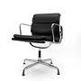 EA 208 Soft Pad Bürostuhl Drehbar Leder Braun 0