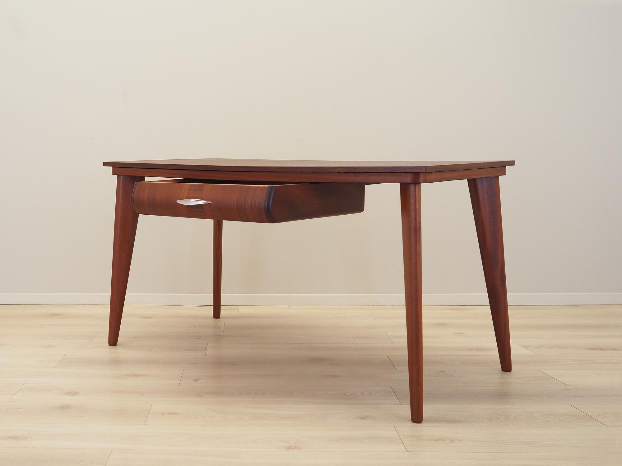 Desk Oak 1970s 5