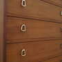Vintage chest of drawers Mahogany Brown 1970s 8