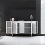 Luxe Konsolentisch Weiß 6
