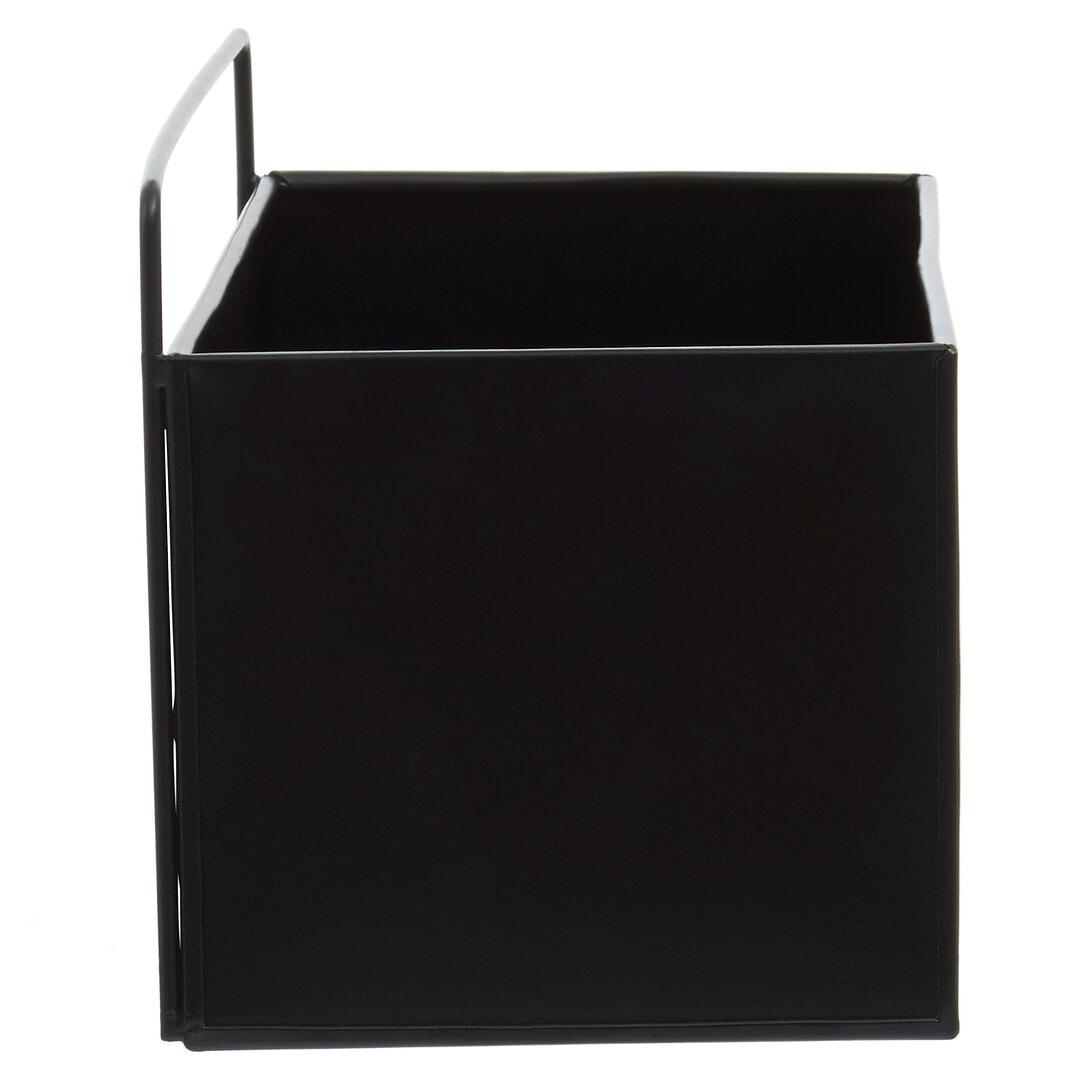 Ascher Wand-Pflanzkasten Schwarz 2