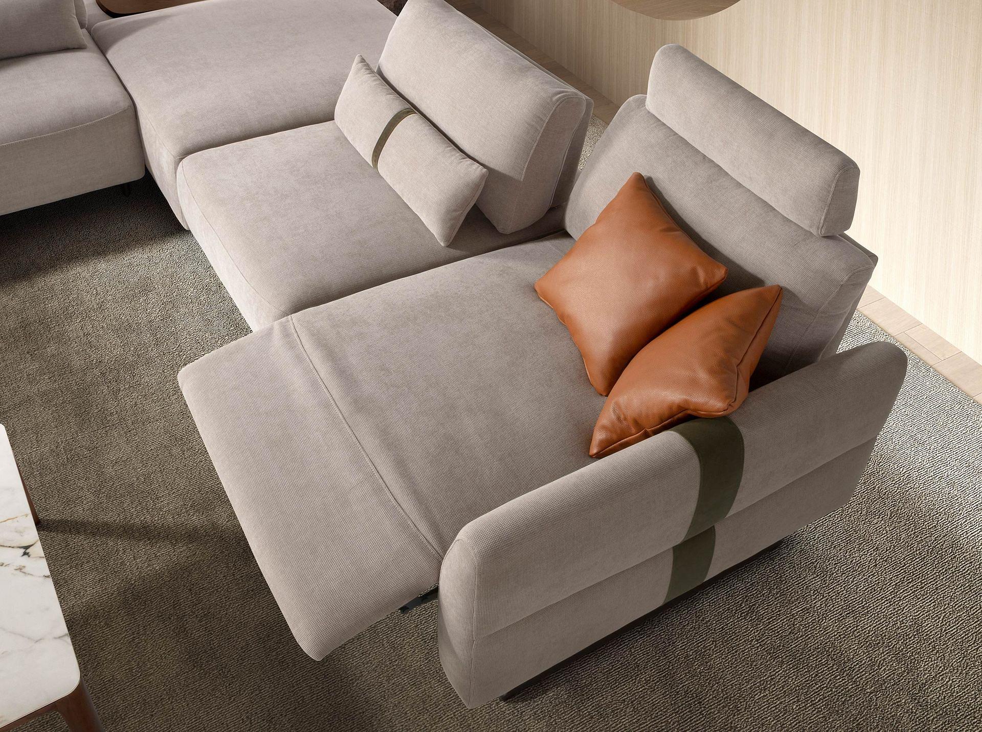 Modular Sofa Chaise Longue Left Sand 4