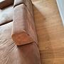 Pyllow Sofa 3-Sitzer & Hocker Nubukleder Braun 3