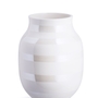 Omaggio Keramikvase Weiß 0