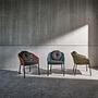 Loop Dining Sessel Aluminium String-Flex Petrol 4