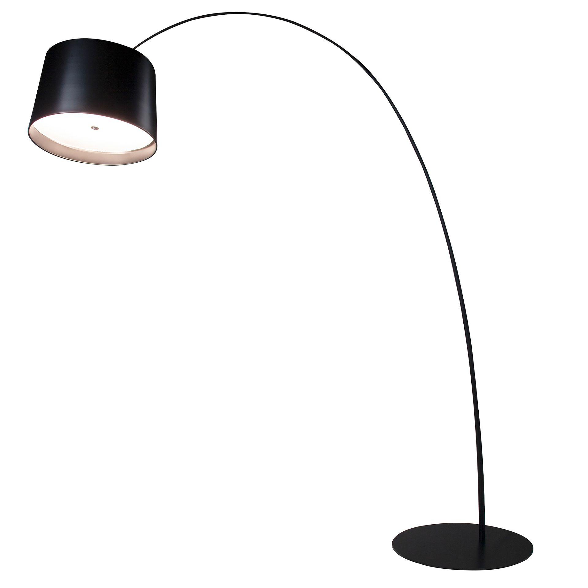 Stehlampe Stahl Schwarz 1