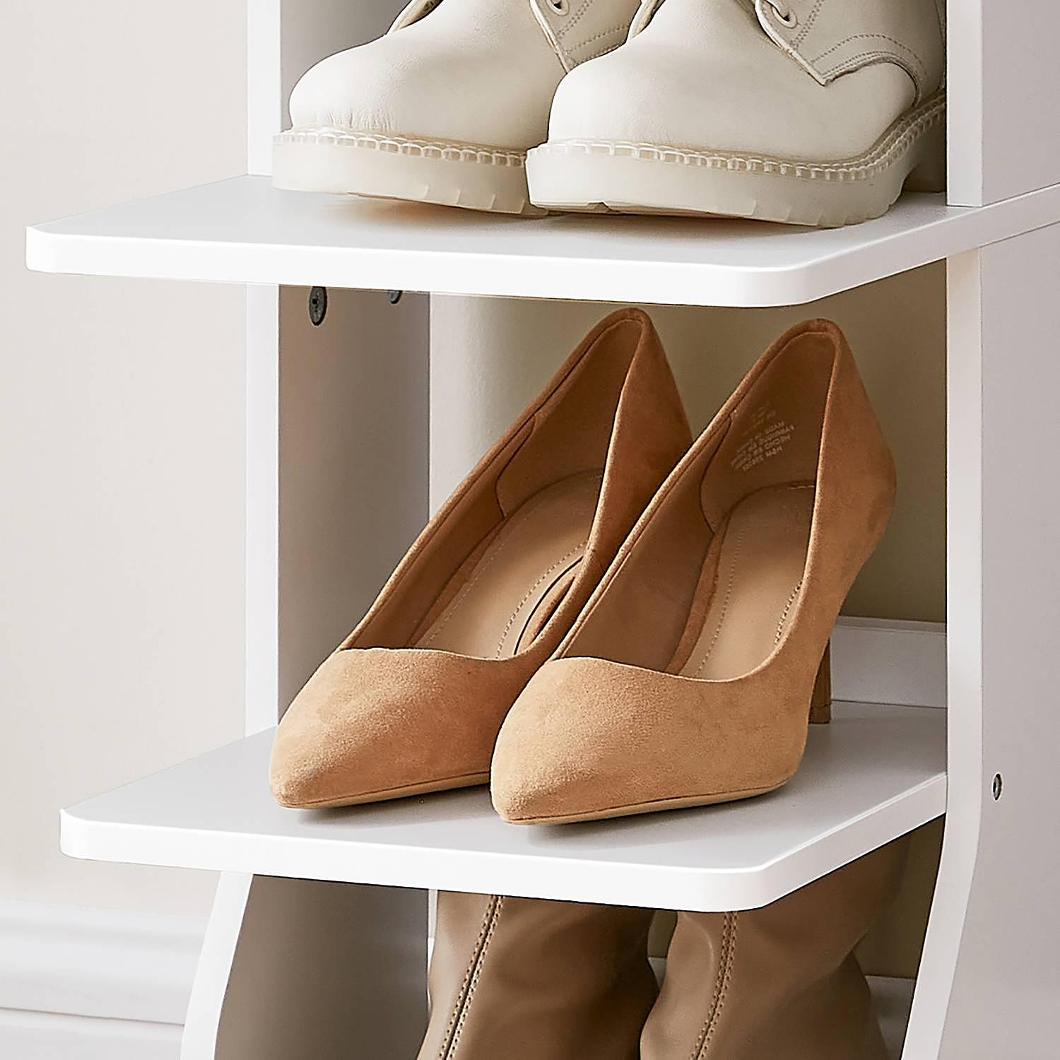 Dubbag Shoe Rack White 4