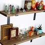 Lam006 Wooden shelf veneer Black 4