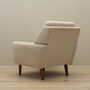 Armchair Textile Wood Cream 1970s 7