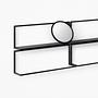 Frame Wandregal Schwarz 2