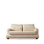 River 2-Sitzer Sofa Creme 3