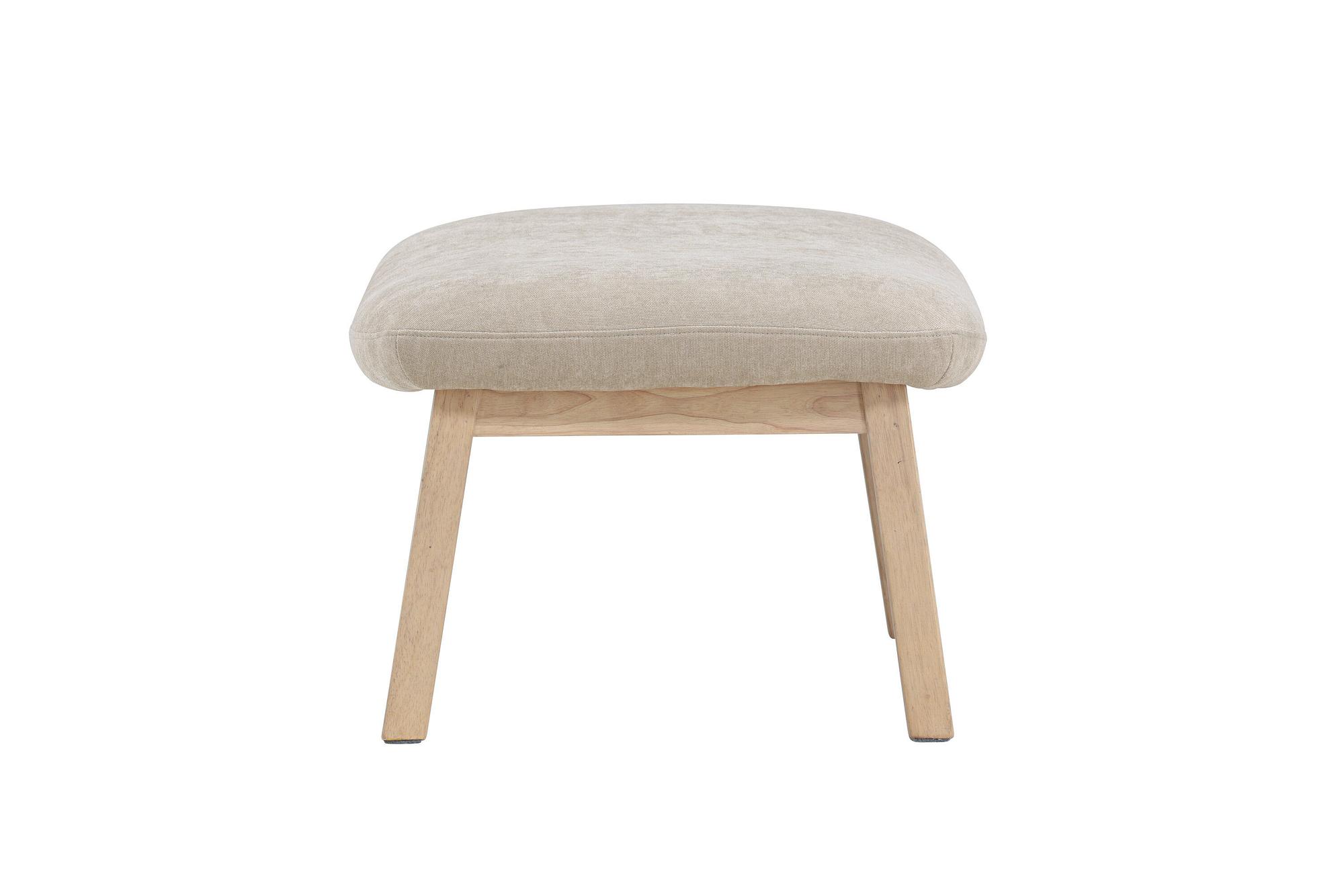 Rile Ottoman Weiß Beige 0