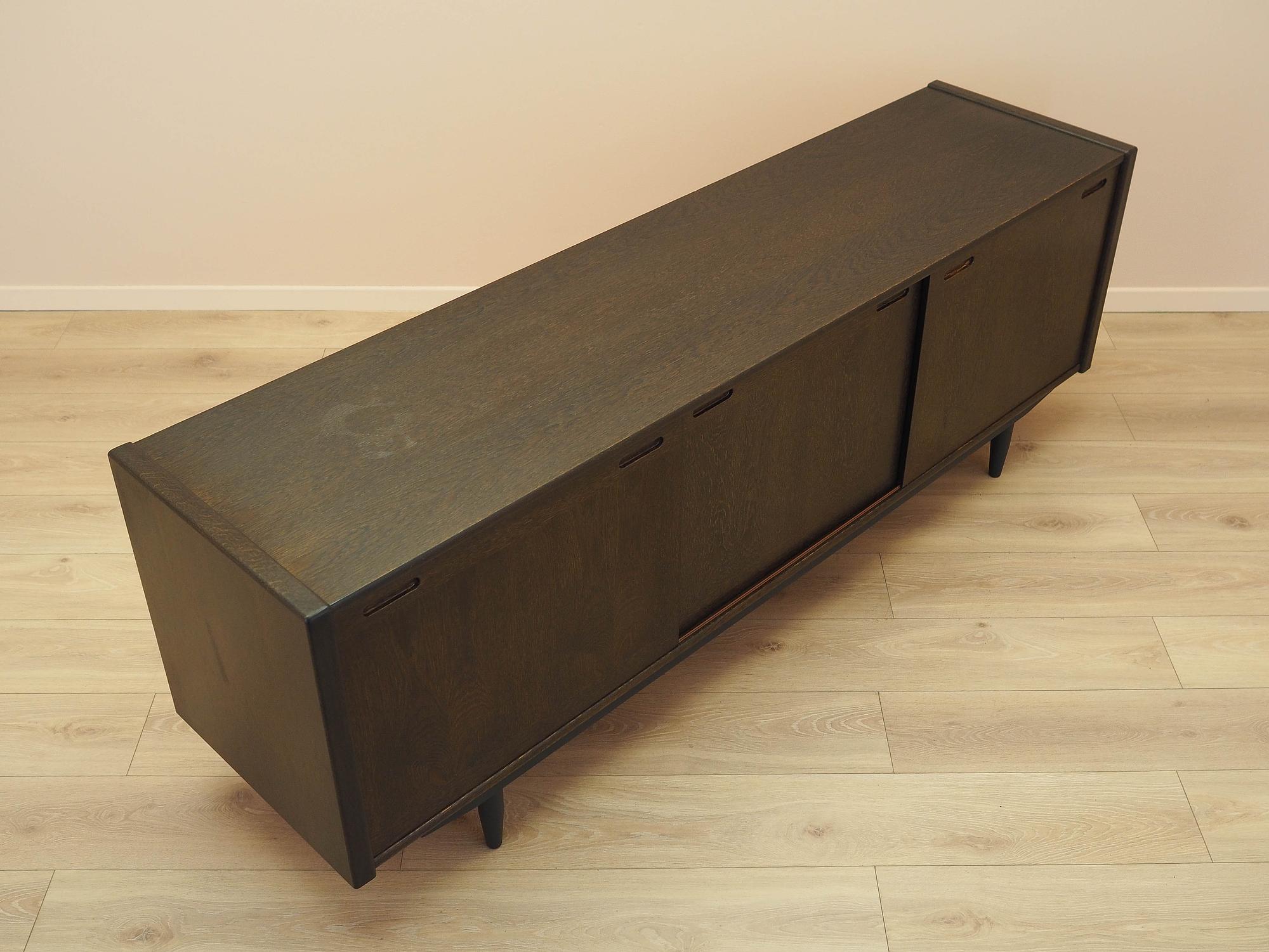 Oak sideboard 1970s 8