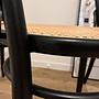 4x Modell 14 Stuhl Buche Rattan 2