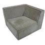 Dane 1-Sitzer Eckmodul Rechts Planet Grey Green 4