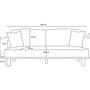 Rens Sofa 4-Sitzer Anthrazit 7