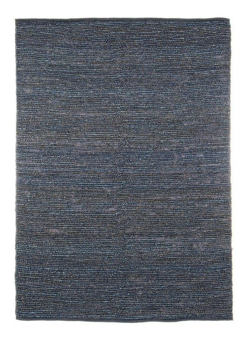 Zanzibar Teppich Jute Blau 170x240 cm 0
