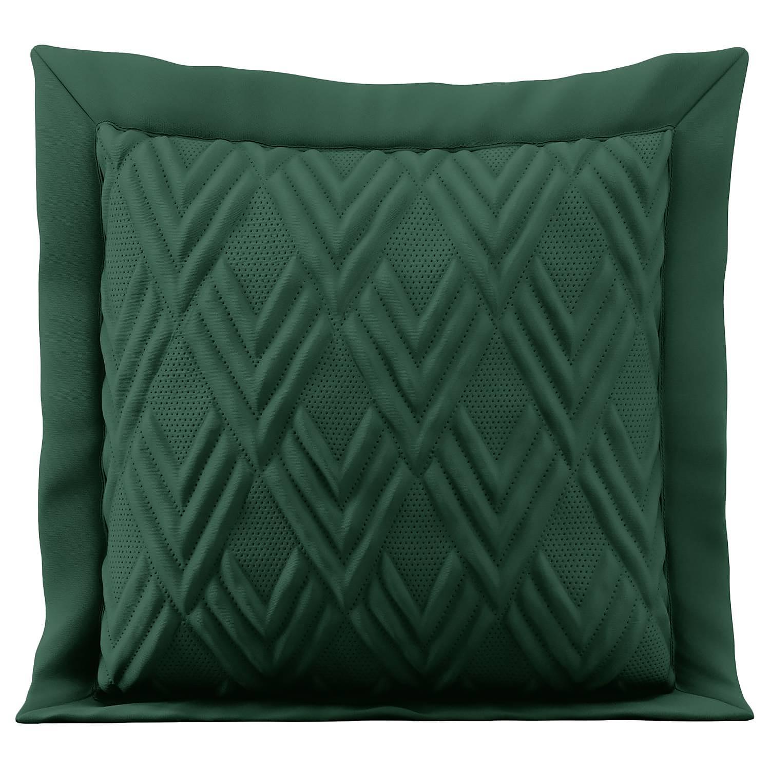 Helia Dekokissen Polyester Dunkelgrün 45 x 45 cm 0