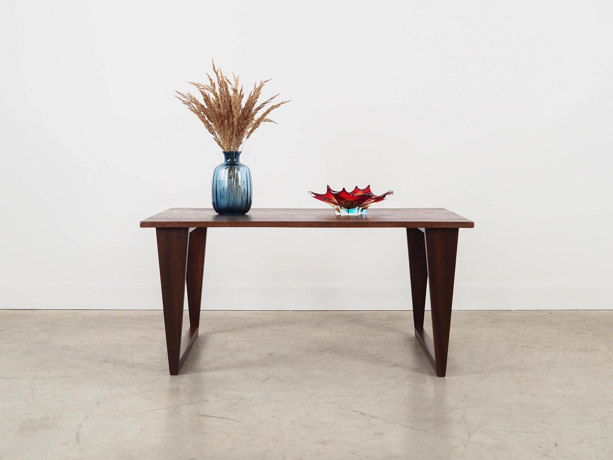 Eichentisch 1970er Jahre Braun 1