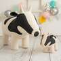 Cow Maxi plush toy Cotton Wood White Spotted 0