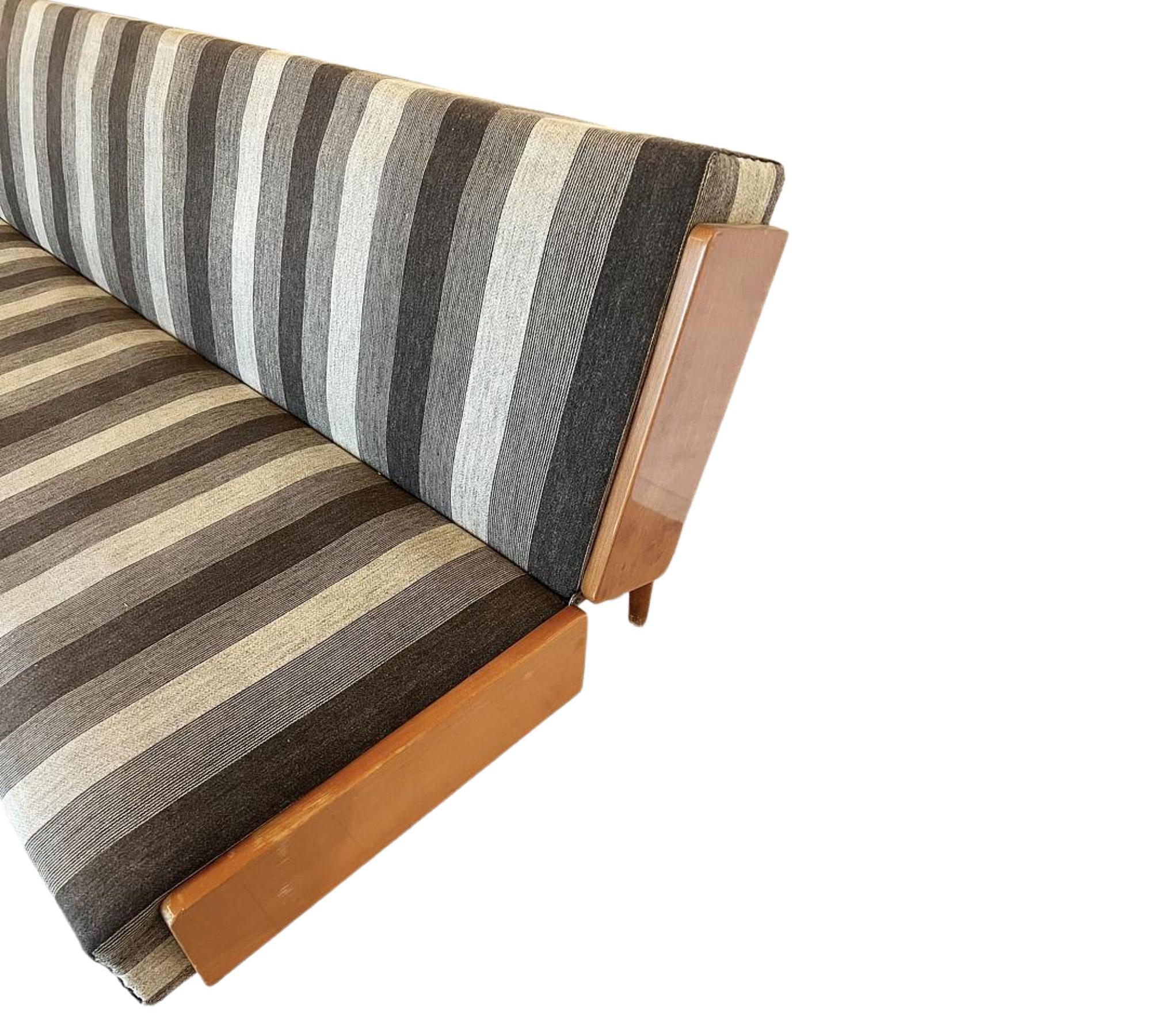 Mid-Century Schlafsofa Baumwolle 2
