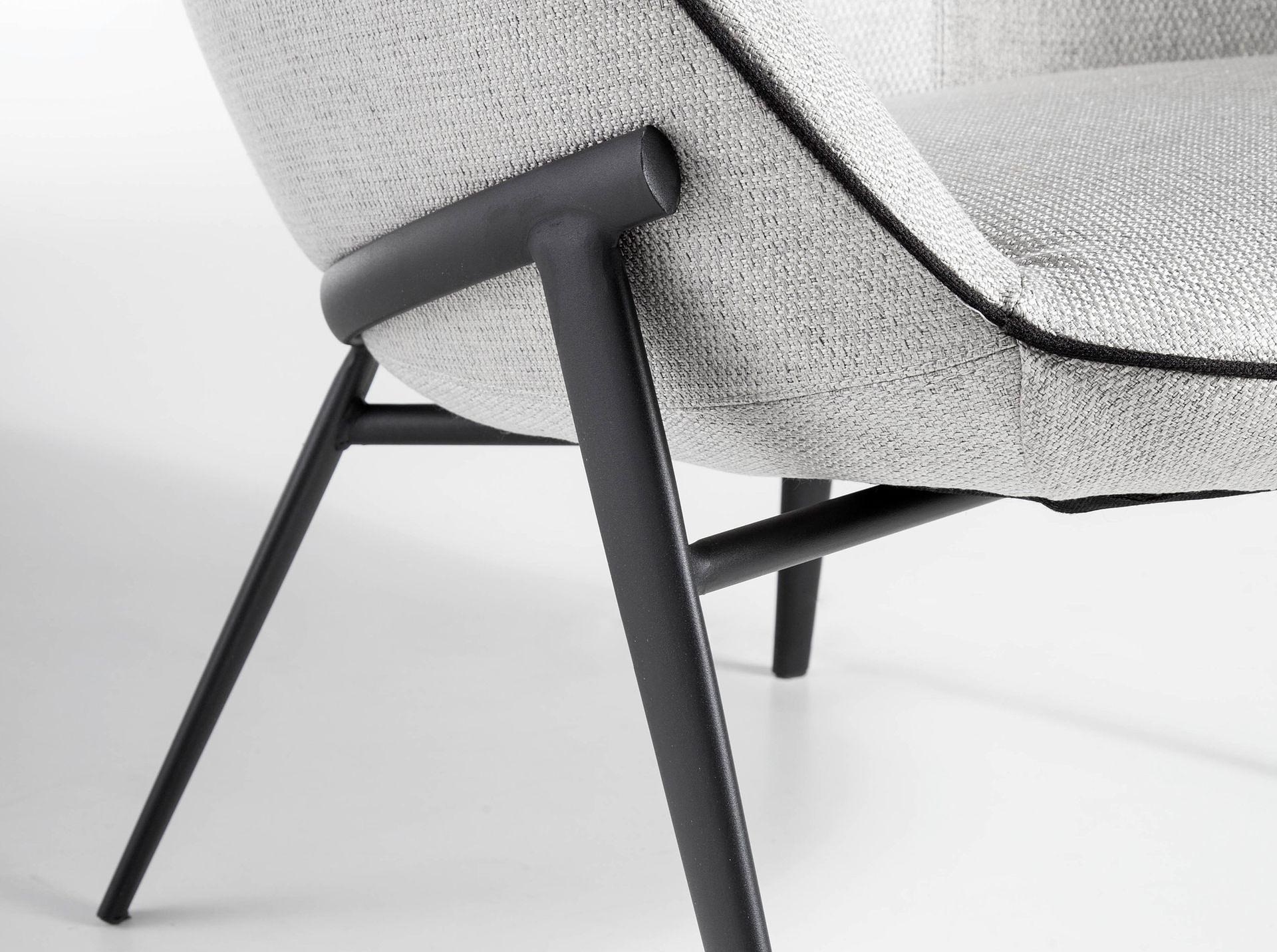 Armchair Fabric Grey 4