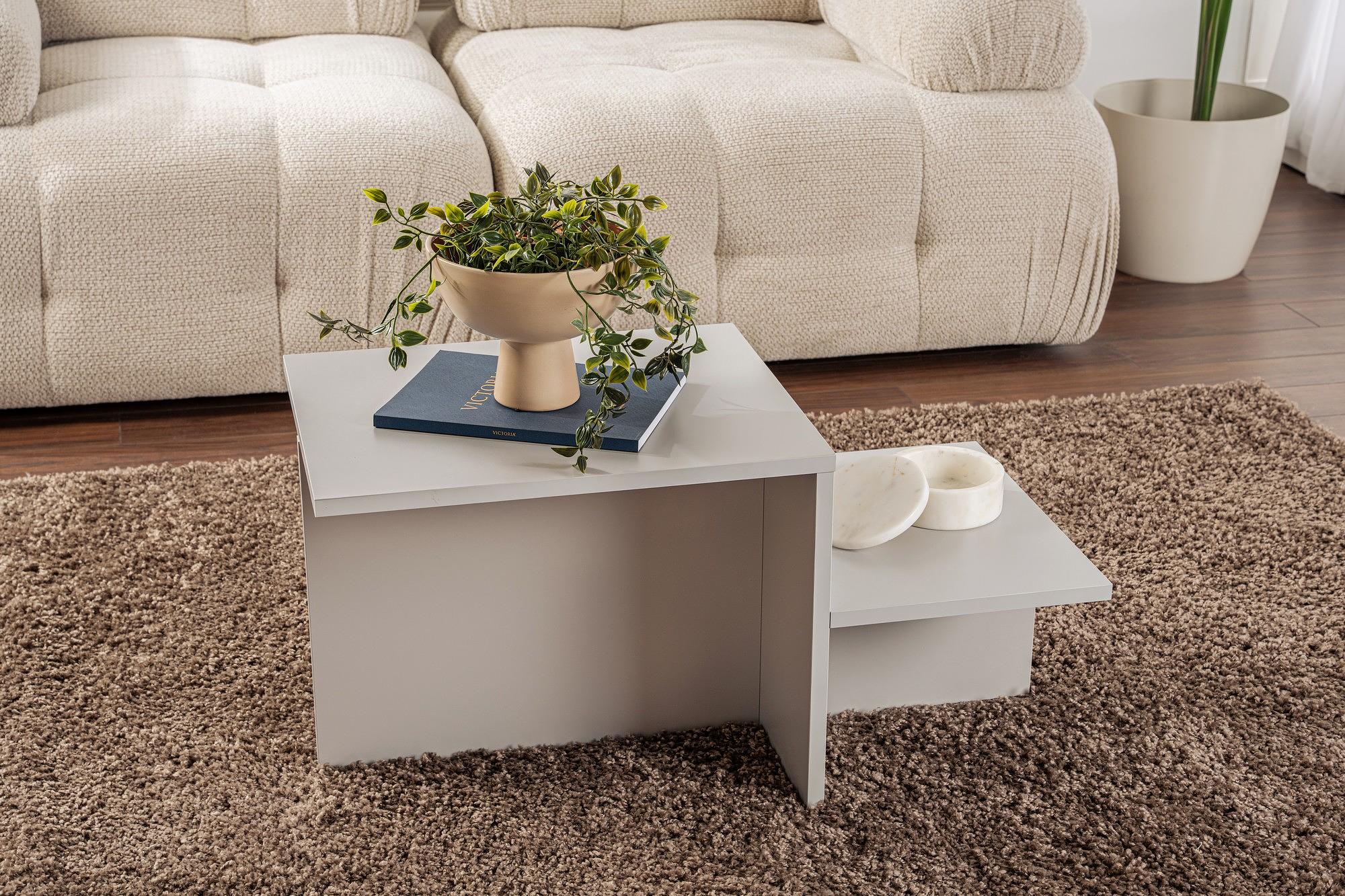 Harmony Coffee Table Light Grey 0