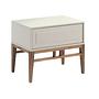 Nightstand walnut veneer cream 0