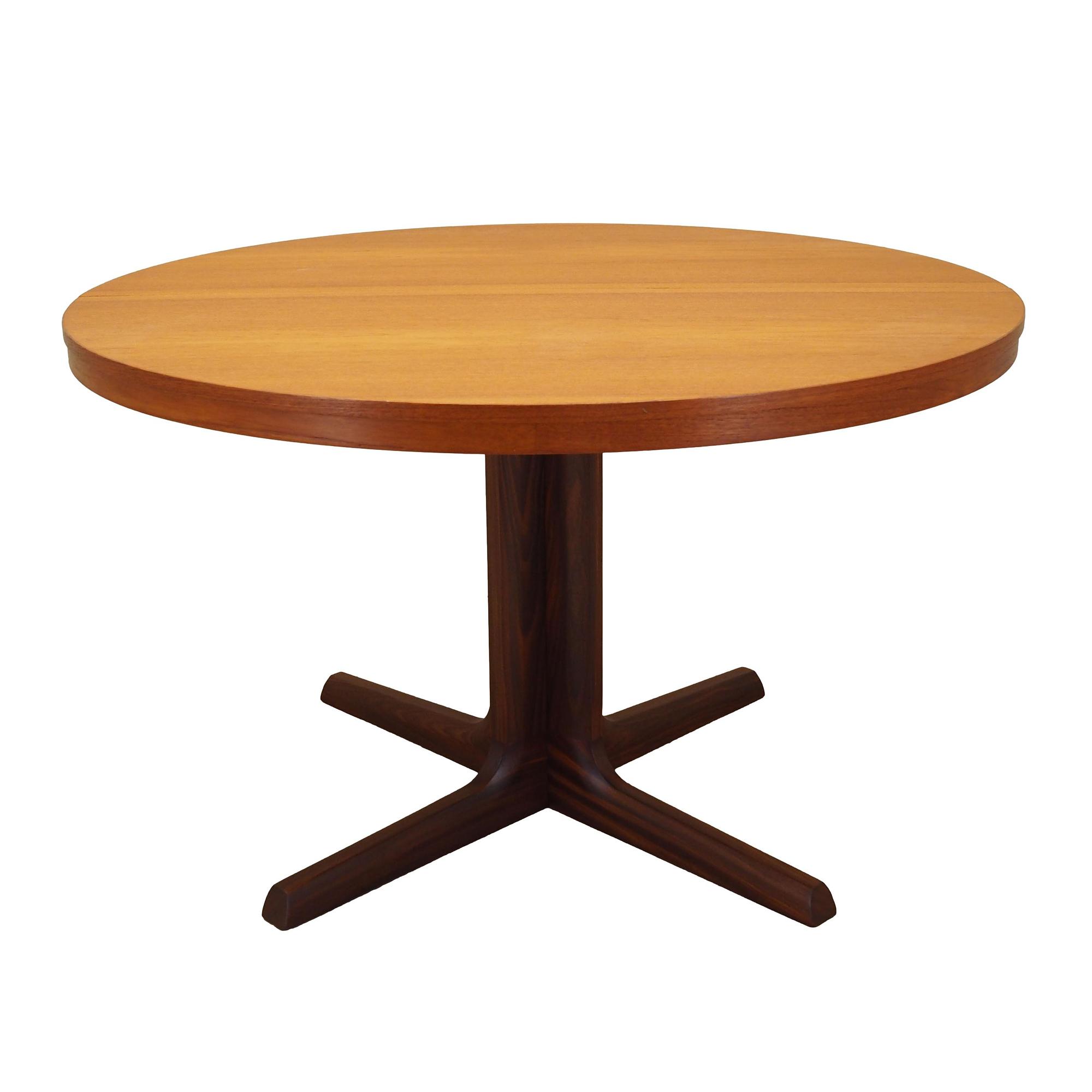 Esstisch Teakholz 1970er Jahre 120cm 0