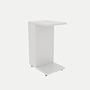 Filinta Side Table Wood Veneer White 3