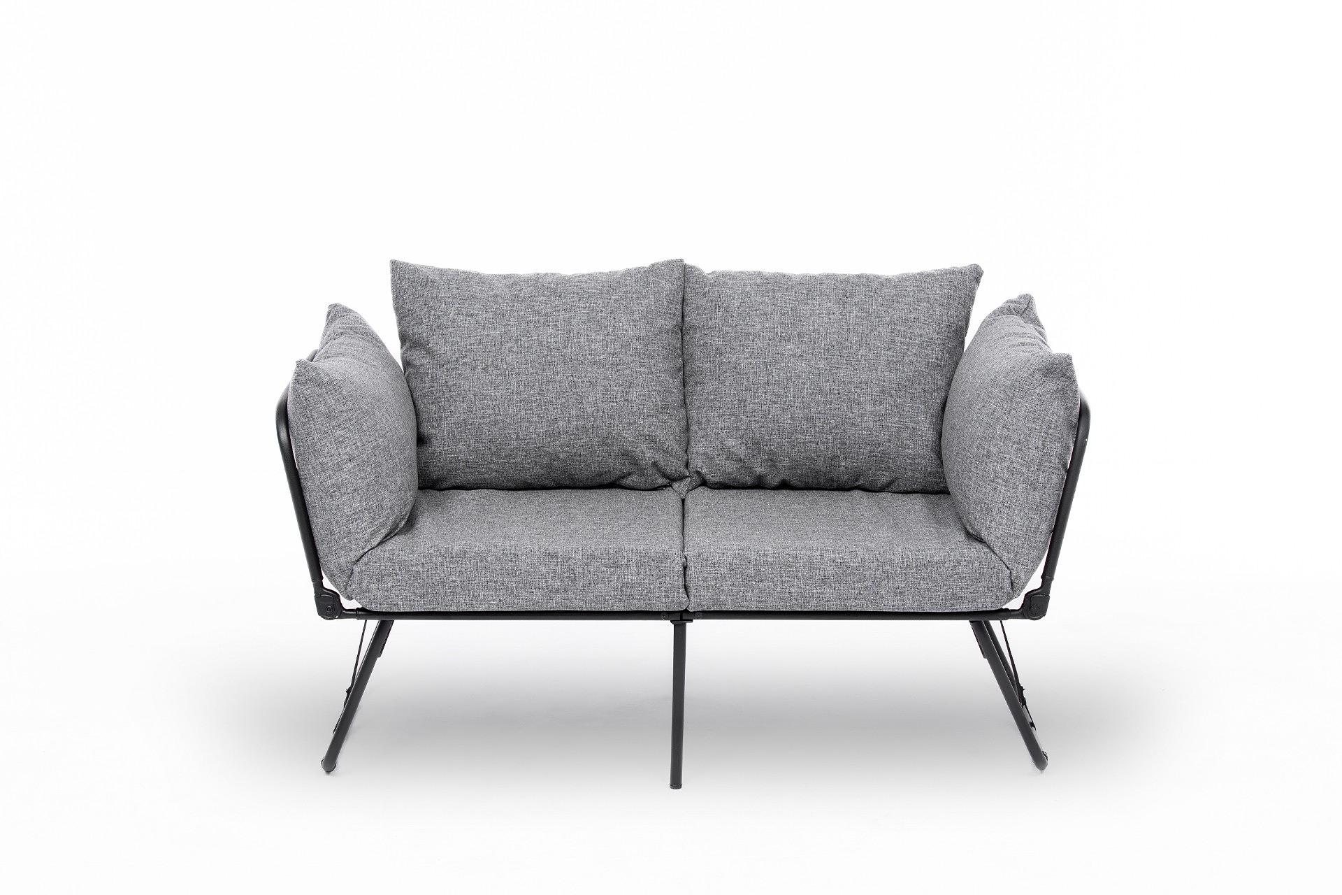 Viper Sofa 2-Sitzer Hellgrau 7