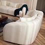 Venedik Sofa 2-Sitzer Creme 1