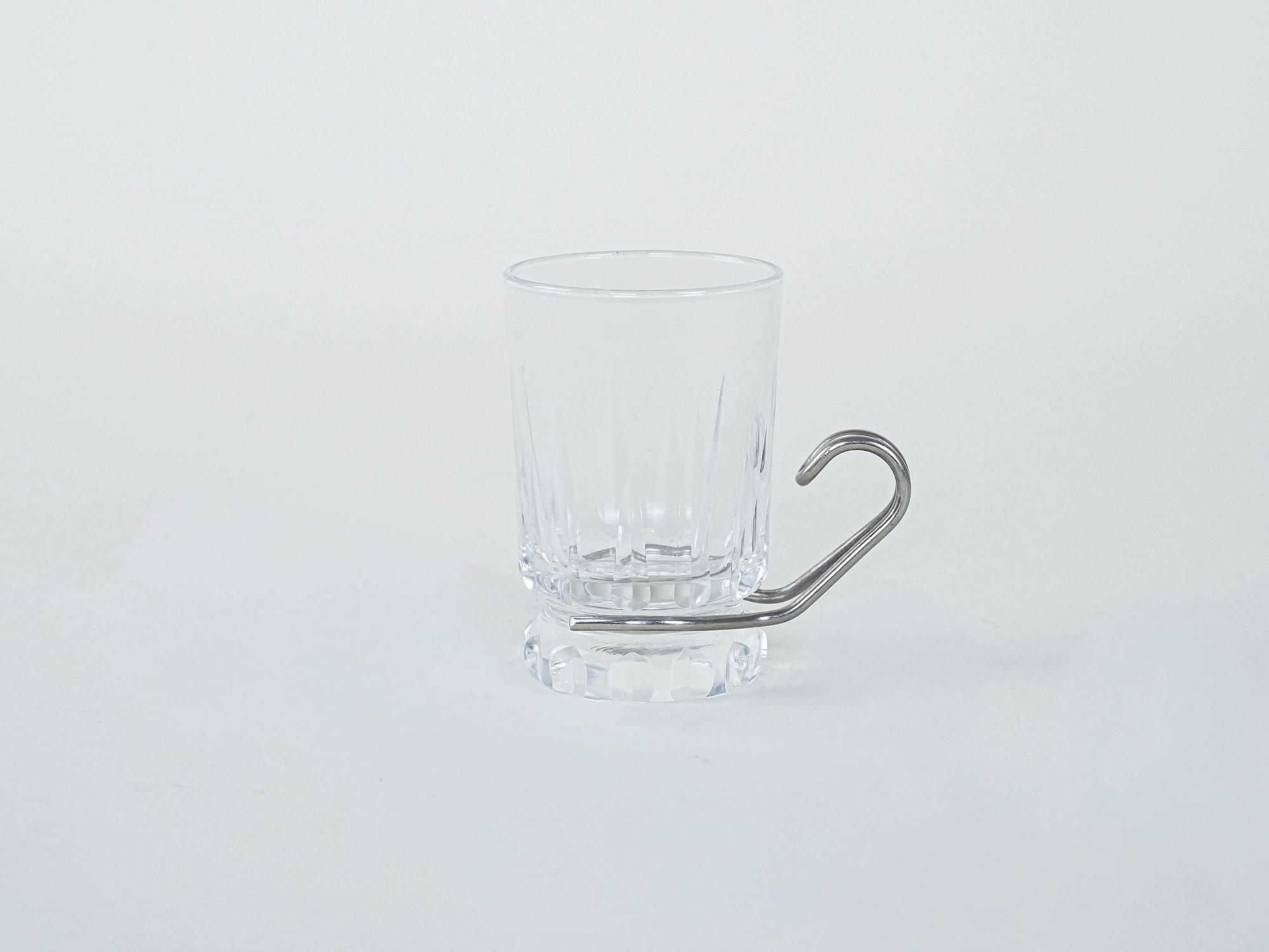 Tea glass set Transparent 1970s 5