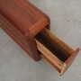 Vintage Newspaper Holder Teak Wood Brown 1970s 5