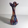 Vaso Vintage Vetro di Murano Multicolore Anni '70 2