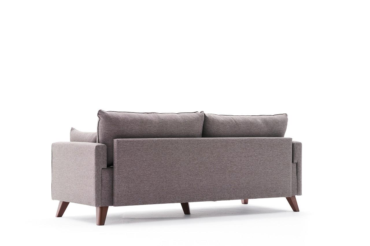 Bella Sofa 3-Sitzer Braun 5