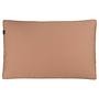 Solo II Kissenbezug Baumwolle Polyester Braun 1