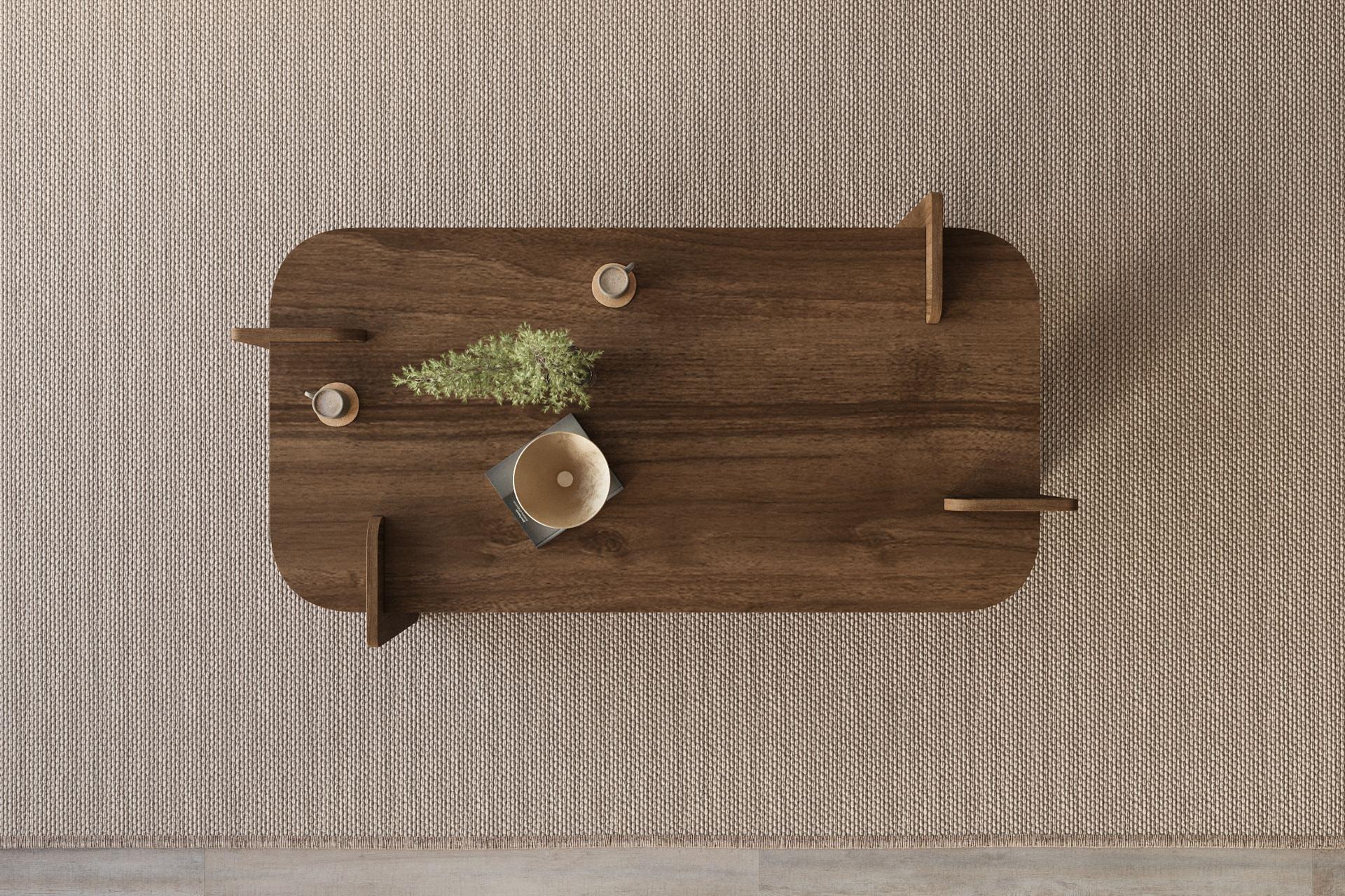 Lovge Table Walnut 4