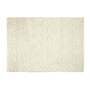 Square Teppich Wolle Baumwolle Creme 2