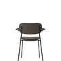 Co Dining Chair Stuhl Holz Metall Grau 2