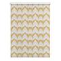 Klemmfix Rollo Boho Zig Zack Polyester Gelb 90 x 150 cm 1